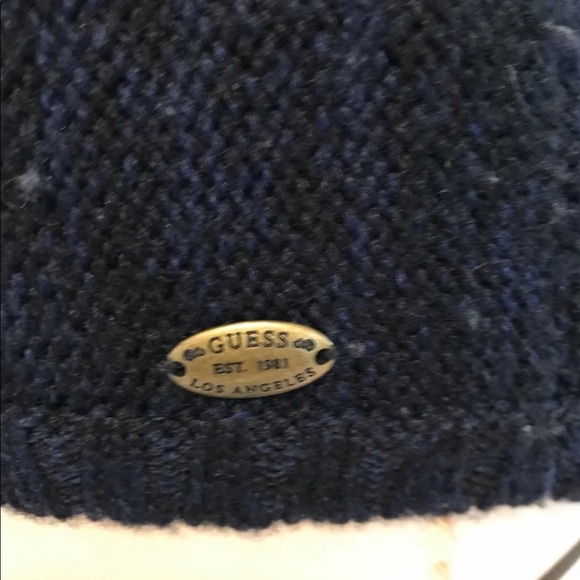 Guess Sweater navy blue size M - Picture 5 of 7